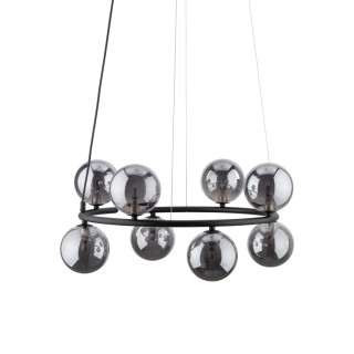 Suspension Anabelle – noir – en métal – style moderne et loft