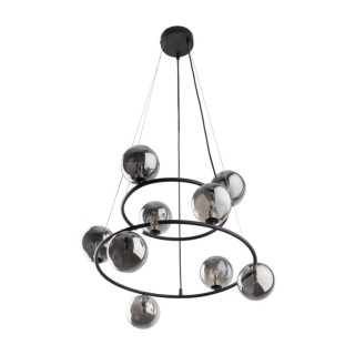 Suspension Anabelle – noir – en métal – style moderne et chic