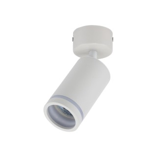 Plafonnier Jet – blanc – en métal – style moderne et loft