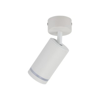 Plafonnier Jet – blanc – en métal – style moderne et loft