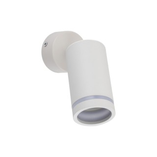 Plafonnier Jet – blanc – en métal – style moderne et loft