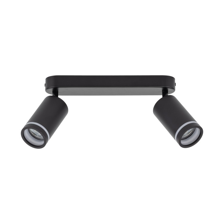 Plafonnier Jet – noir – en métal – style moderne et loft