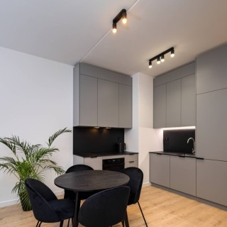 Plafonnier Jet – noir – en métal – style moderne et loft