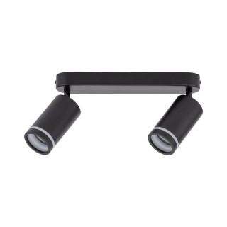 Plafonnier Jet – noir – en métal – style moderne et loft