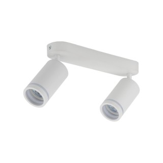 Plafonnier Jet – blanc – en métal – style moderne et loft