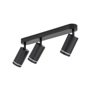 Plafonnier Jet – noir – en métal – style moderne et loft