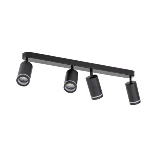 Plafonnier Jet – noir – en métal – style moderne et loft