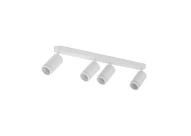 Plafonnier Jet – blanc – en métal – style moderne et loft