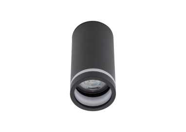 Plafonnier Jet – noir – en plastique – style moderne et loft