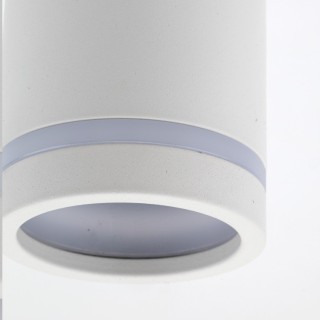 Plafonnier Jet – blanc – en métal – style moderne et loft