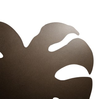 Applique murale Monstera – brun – en métal – style moderne et loft