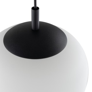 Suspension Vibe 1 lumière – noir – en métal – style moderne