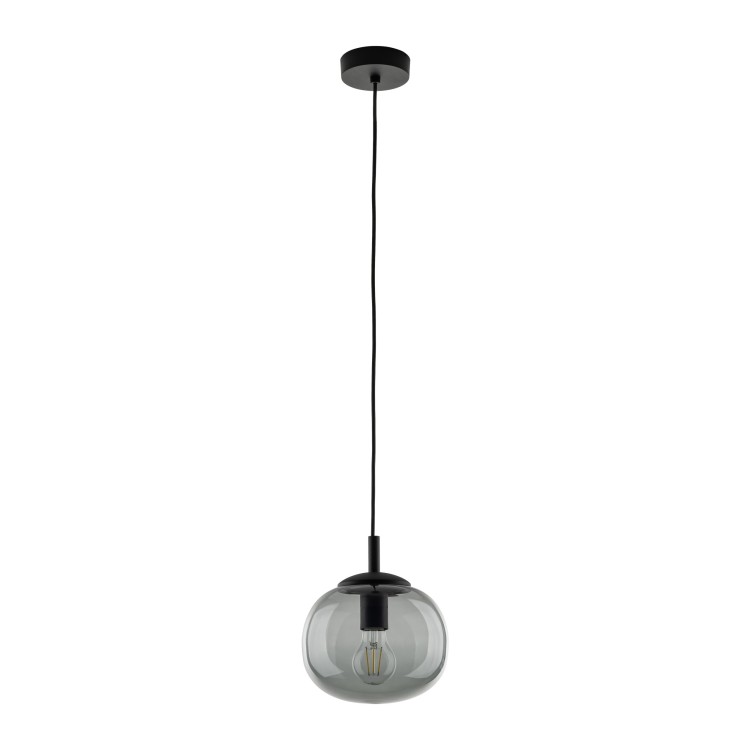 Suspension Vibe 1 lumière – noir – en métal – style moderne et loft