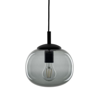 Suspension Vibe 1 lumière – noir – en métal – style moderne et loft