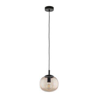 Suspension Vibe 1 lumière – noir – en métal – style moderne et loft
