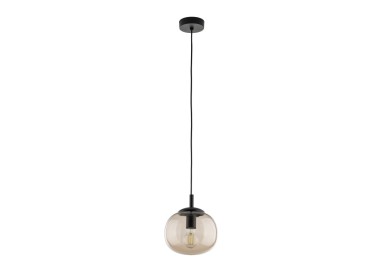Suspension Vibe 1 lumière – noir – en métal – style moderne et loft