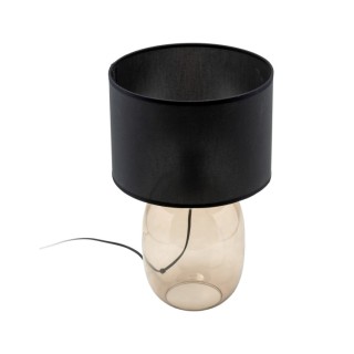 Veilleuse Melody 1 lumière – topaze – en métal et verre – style moderne et chic