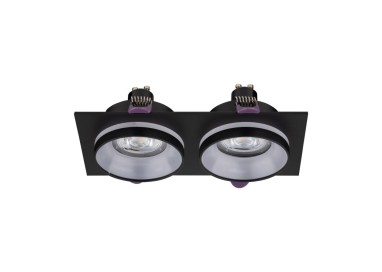 Plafonnier Jet – noir – en métal – style moderne et loft