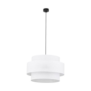 Suspension Calisto 3 lumières – noir – en plastique – style moderne et loft