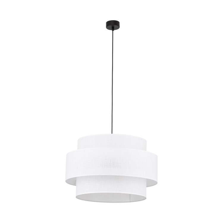 Suspension Calisto 3 lumières – noir – en plastique – style moderne et loft