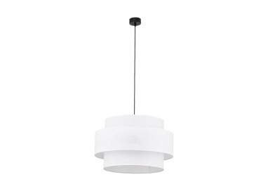 Suspension Calisto 3 lumières – noir – en plastique – style moderne et loft