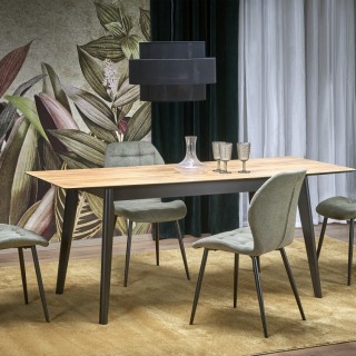 Suspension Calisto 3 lumières – noir – en plastique – style moderne et loft