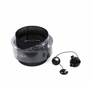 Suspension Calisto 3 lumières – noir – en plastique – style moderne et loft