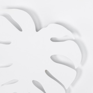 Lampe à poser Monstera – blanc – en métal – style moderne et loft