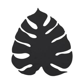 Lampe à poser Monstera – noir – en métal – style moderne et loft