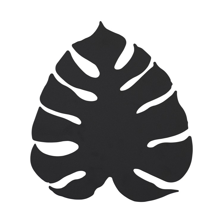 Lampe à poser Monstera – noir – en métal – style moderne et loft