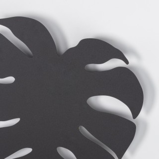 Lampe à poser Monstera – noir – en métal – style moderne et loft