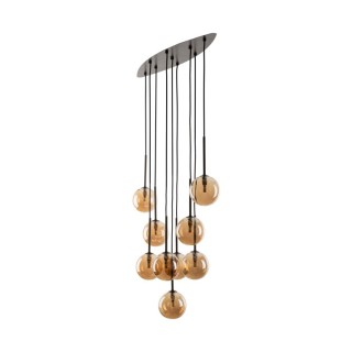 Suspension Estera – brun – en métal – style moderne
