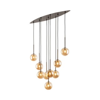 Suspension Estera – brun – en métal – style moderne