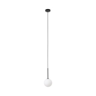 Suspension Martin 1 lumière – noir – en métal – style moderne et loft