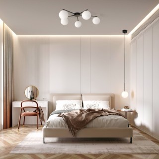 Suspension Martin 1 lumière – noir – en métal – style moderne et loft