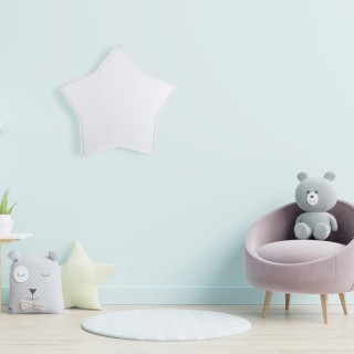 PLAFONNIER BLANC ÉTOILE 2