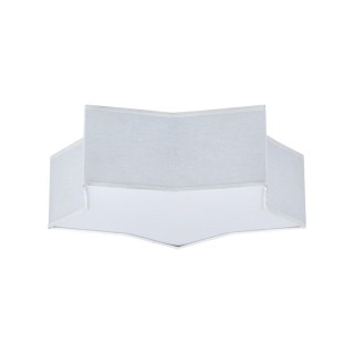 PLAFONNIER BLANC ÉTOILE 2