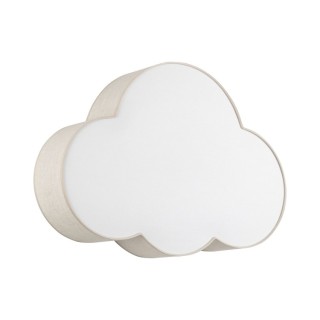 Plafonnier Cloud 4 lumières – blanc – en métal – style moderne