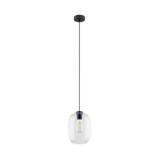 Suspension Elio 1 lumière – noir – en métal – style moderne et loft