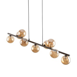 Suspension Estera – brun – en métal – style moderne