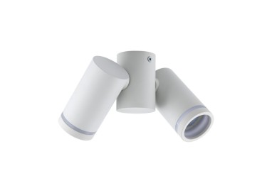 Plafonnier Jet – blanc – en plastique – style moderne et loft