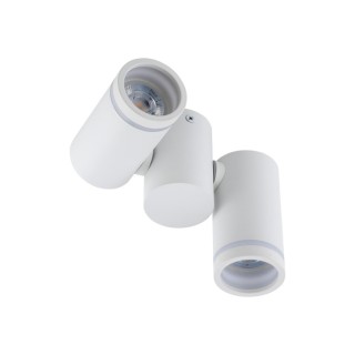 Plafonnier Jet – blanc – en plastique – style moderne et loft