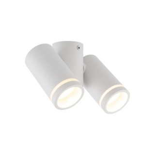 Plafonnier Jet – blanc – en plastique – style moderne et loft