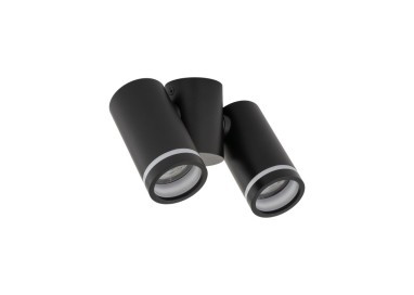 Plafonnier Jet – noir – en plastique – style moderne et loft