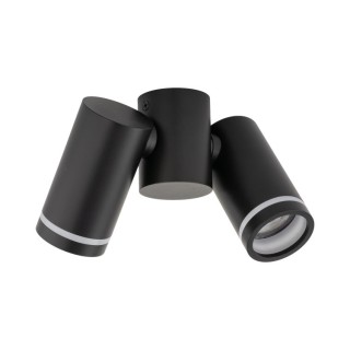 Plafonnier Jet – noir – en plastique – style moderne et loft