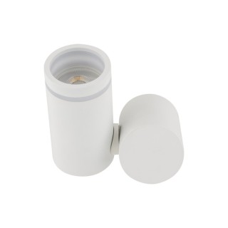 Plafonnier Jet – blanc – en plastique – style moderne et loft