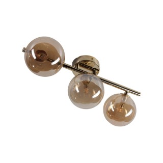 PLAFONNIER DORÉ ESTERA 3