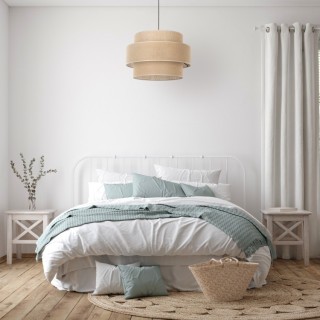 Suspension Calisto 1 lumière – noir – en plastique – style moderne