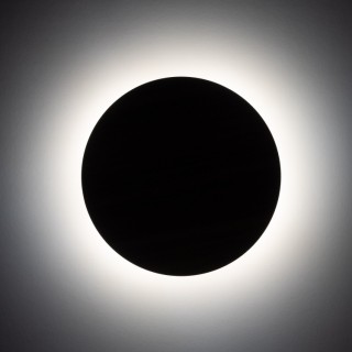 Applique murale Luna 4 lumières – chêne & noir – en métal et bois – style moderne