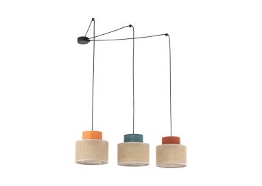 DUO JUTA MIX LAMPE SUSPENDUE 3